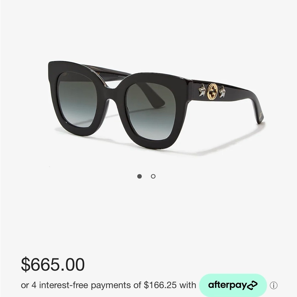 Gucci oversized sunglasses